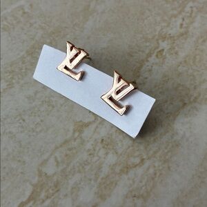 LV Rose Gold Earrings